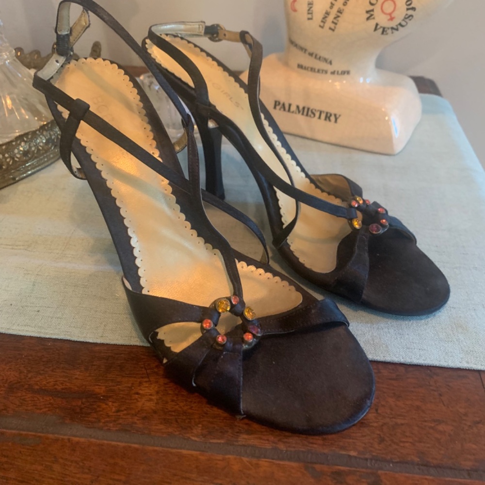 BCBG Satin Heels